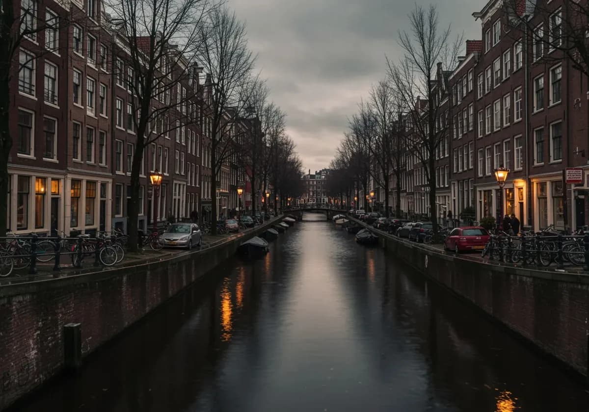 Utsikt över Amsterdam