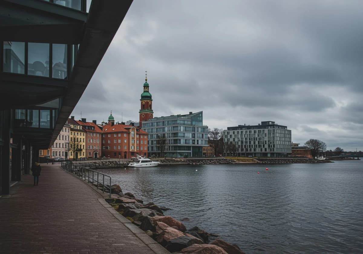 Utsikt över Malmö