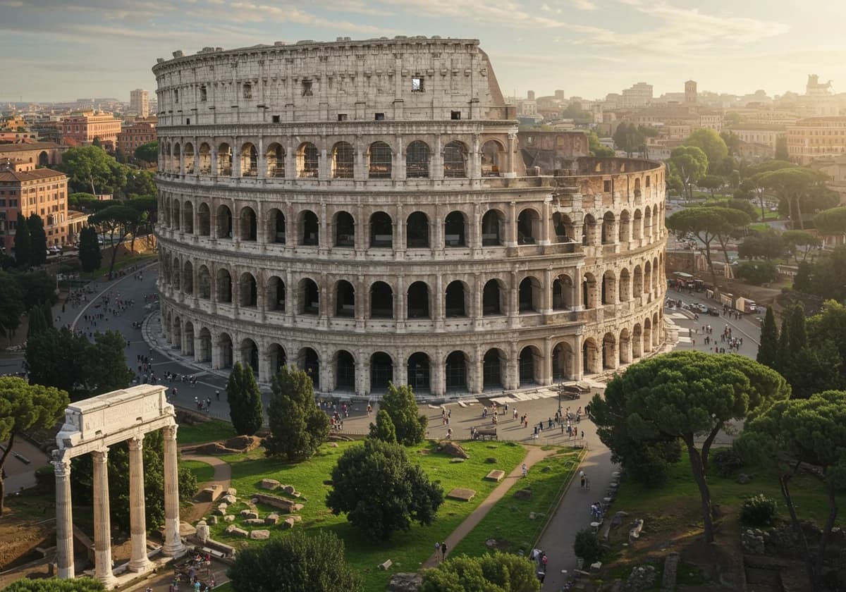 Utsikt över Rome