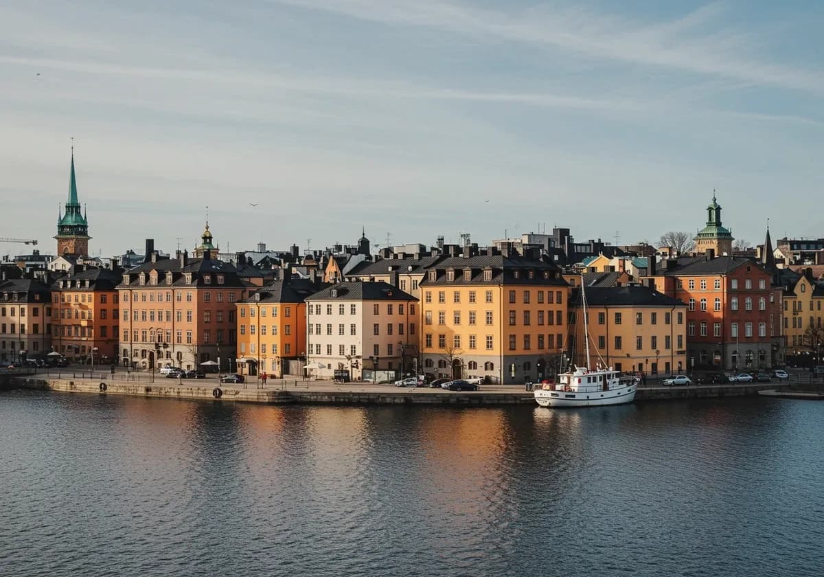 Utsikt över Stockholm