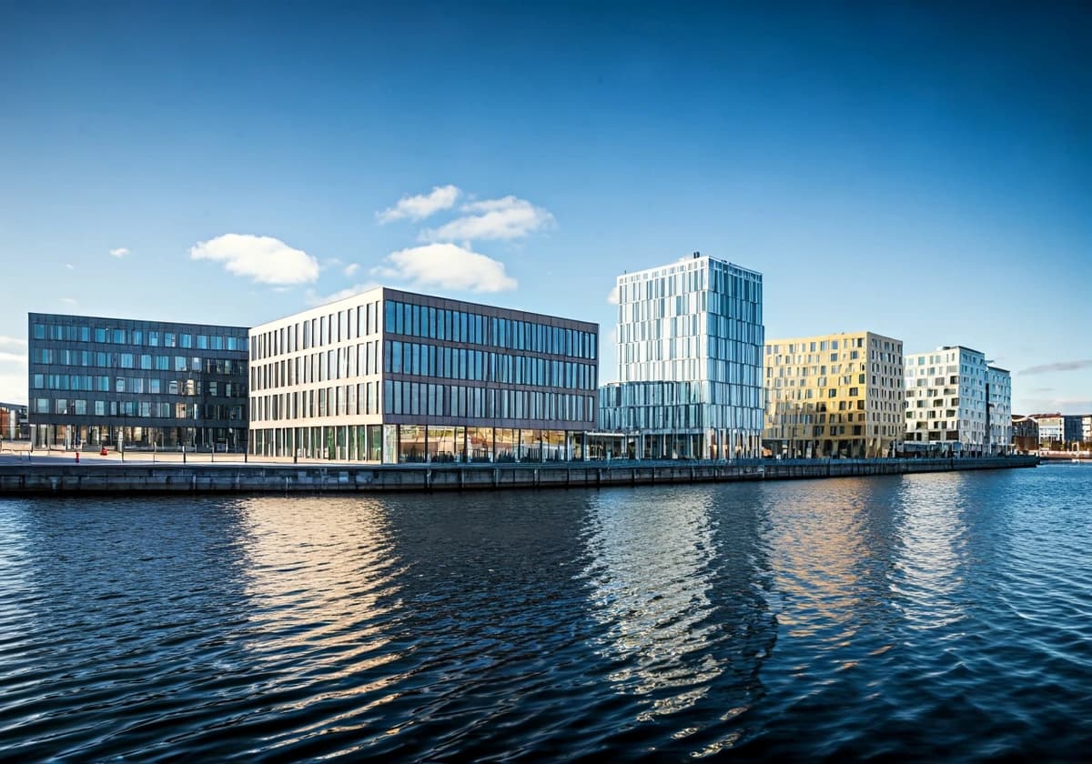 Utsikt över Umeå