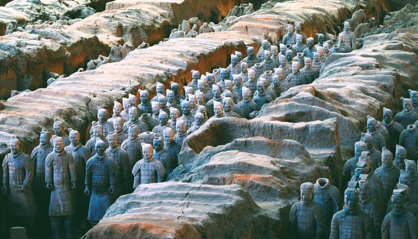 Terracotta Army, Lintong District, Xi'an, Shaanxi, China - travel destinations in Asia