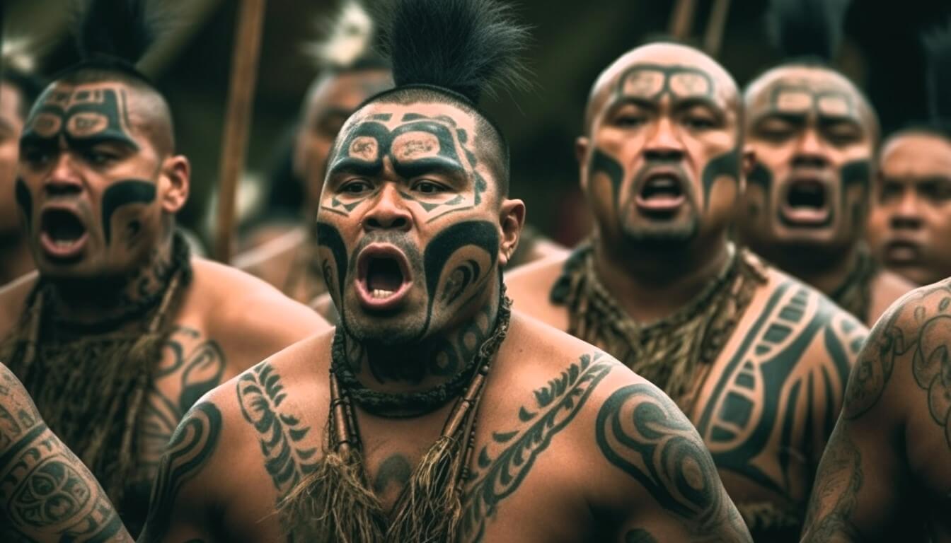 Haka Maori War Dance, New Zealand - travel destinations in Australia and Oceania