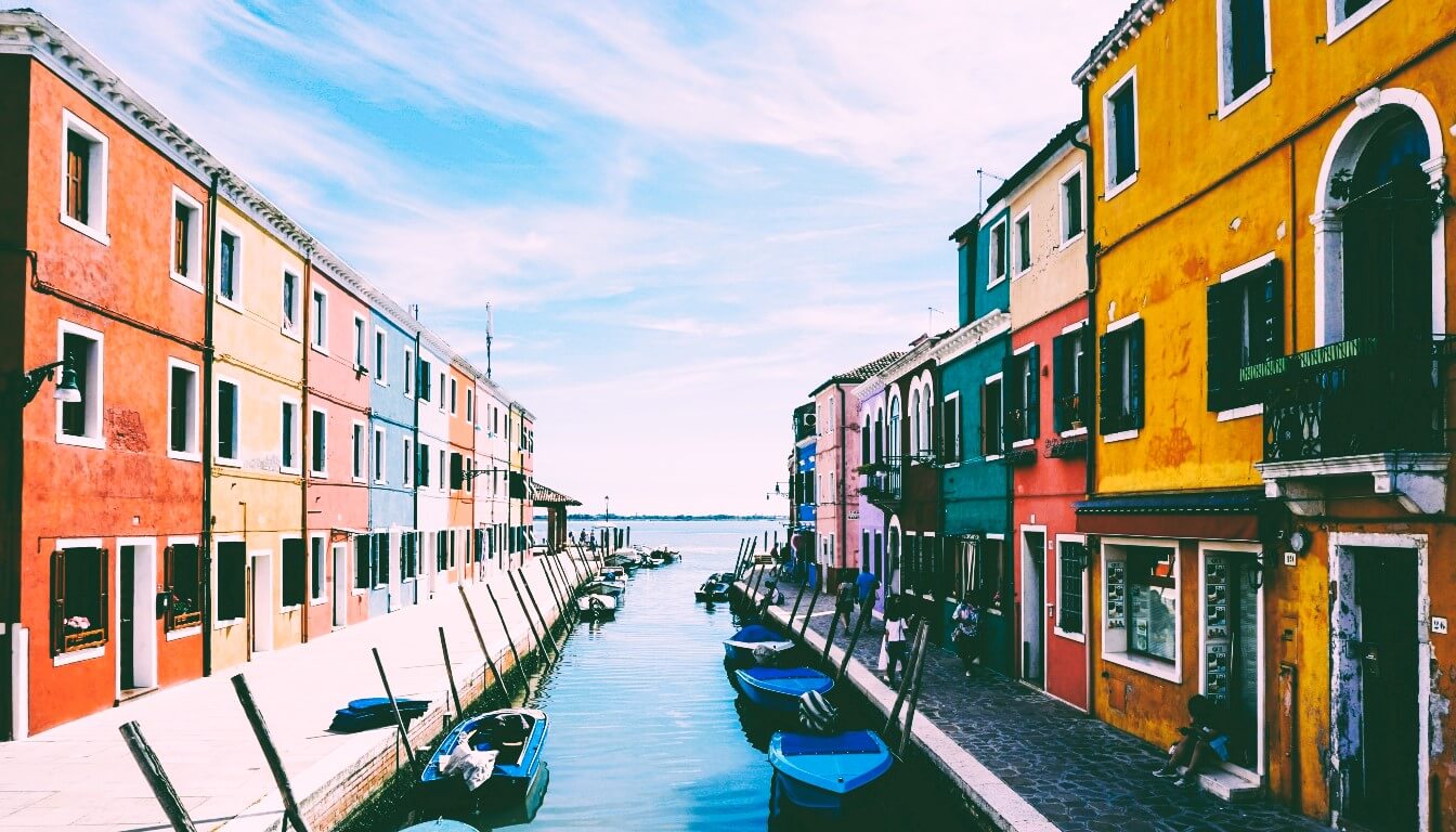 Burano, Venice, Italy - travel destinations in Europe